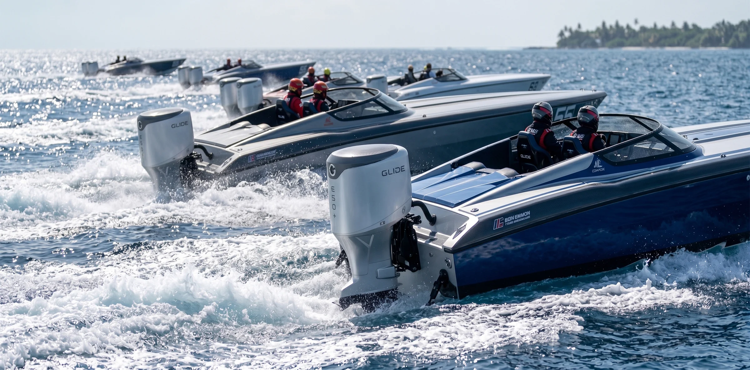 GLIDE boat image from supplied case-study references.