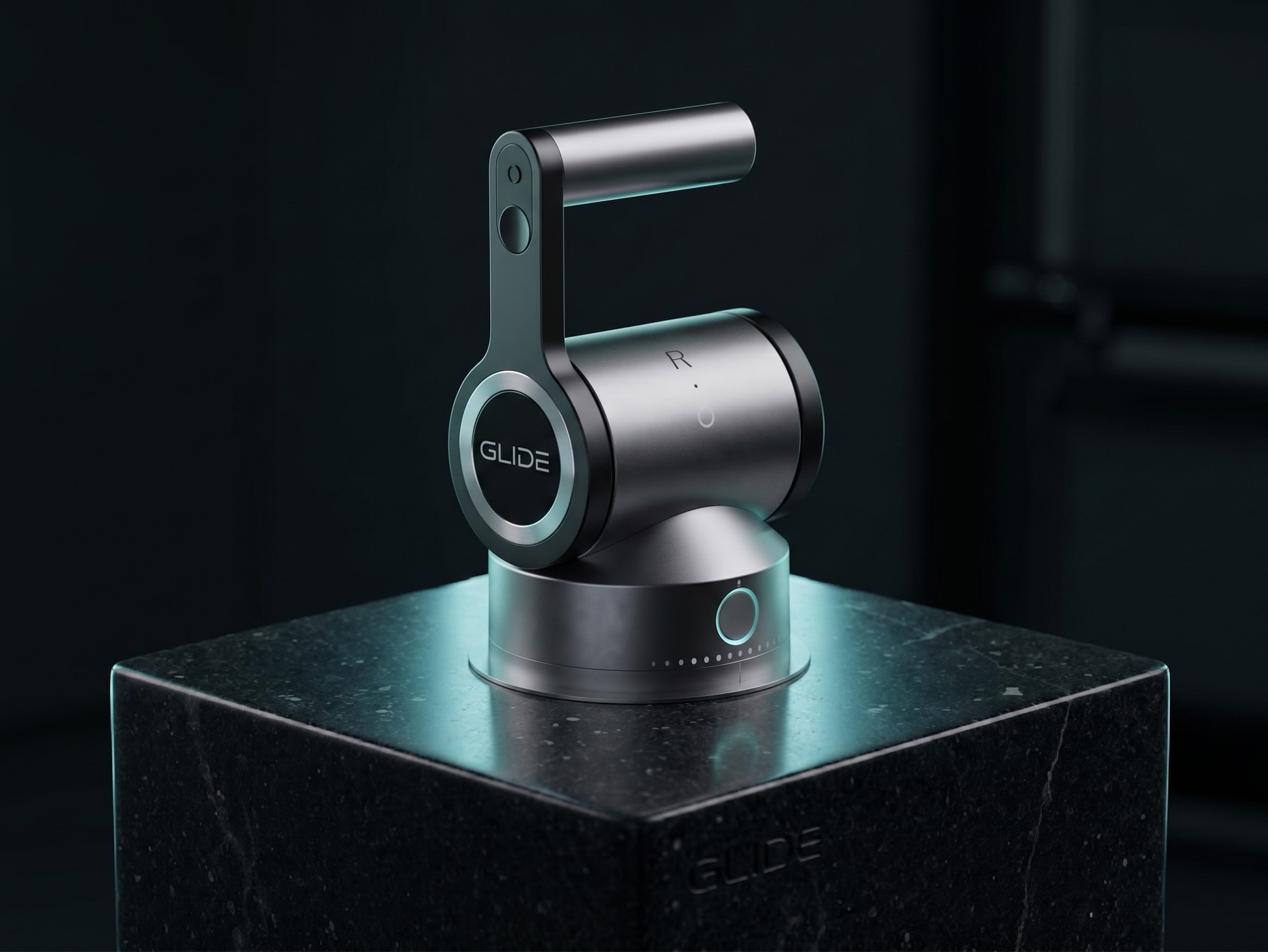 GLIDE digital throttle product render.